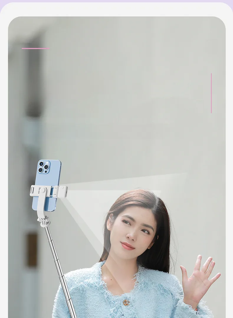 Digital Computer/mobile Selfie Stick Handheld Extendable Monopod Tripod Bracket Live Broadcast Bracket For Photography display picture 22