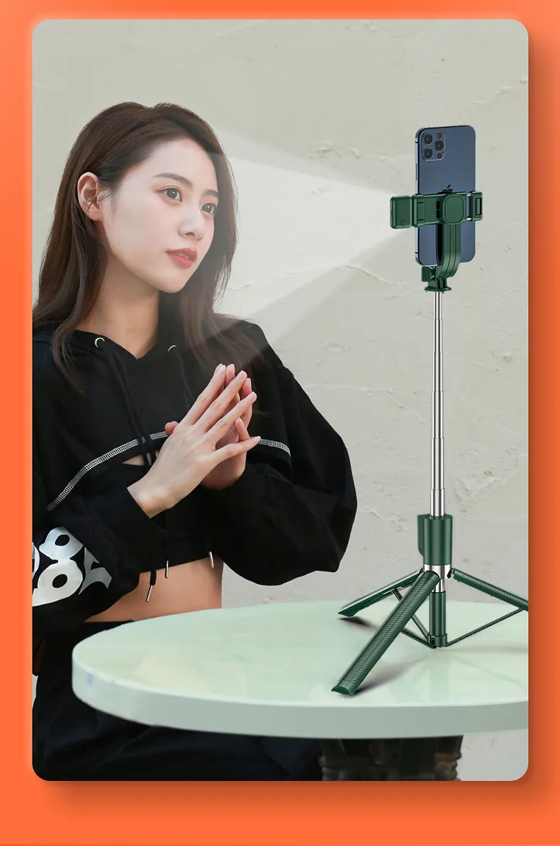 Digital Computer/mobile Selfie Stick Handheld Extendable Monopod Tripod Bracket Live Broadcast Bracket For Photography display picture 37