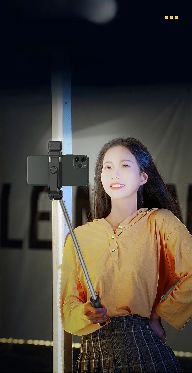 Digital Computer/mobile Selfie Stick Handheld Extendable Monopod Tripod Bracket Live Broadcast Bracket For Photography display picture 53