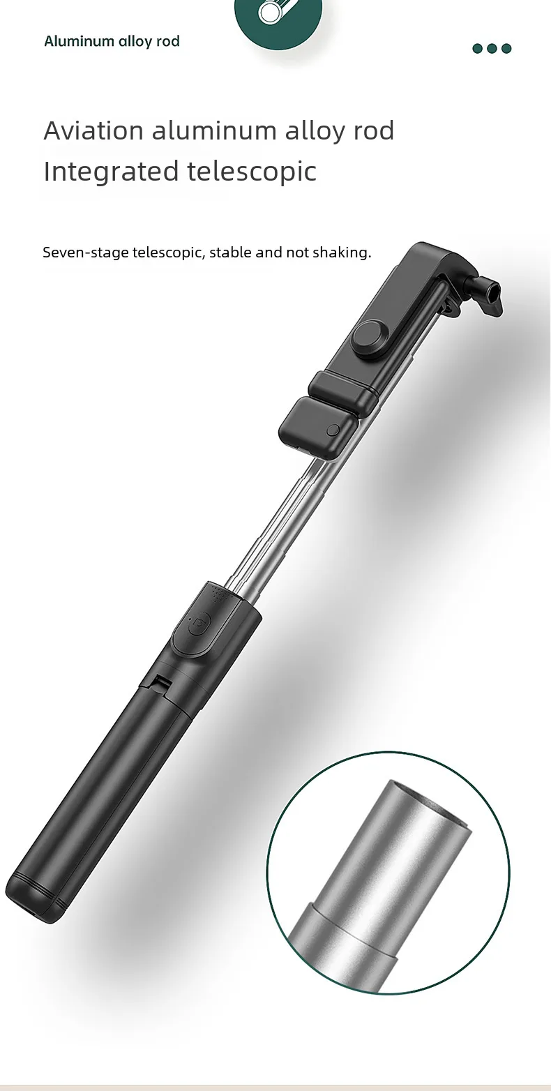 Digital Computer/mobile Selfie Stick Handheld Extendable Monopod Tripod Bracket Live Broadcast Bracket For Photography display picture 58