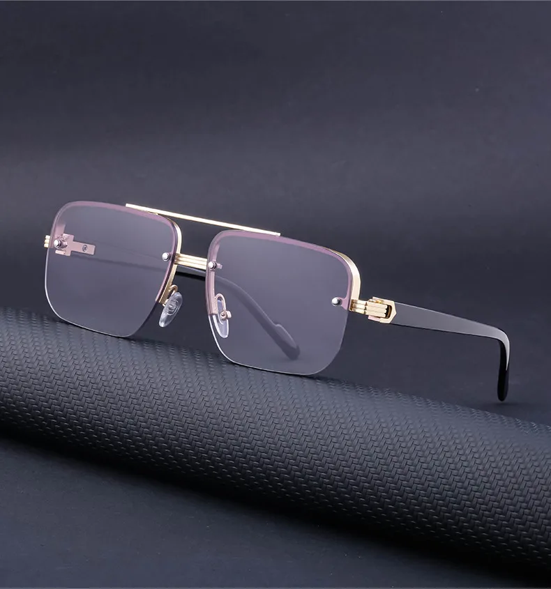 Streetwear Geometric Pc Square Full Frame Glasses display picture 2