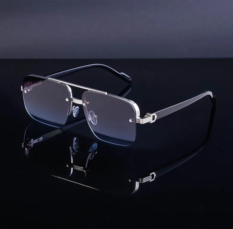 Streetwear Geometric Pc Square Full Frame Glasses display picture 3