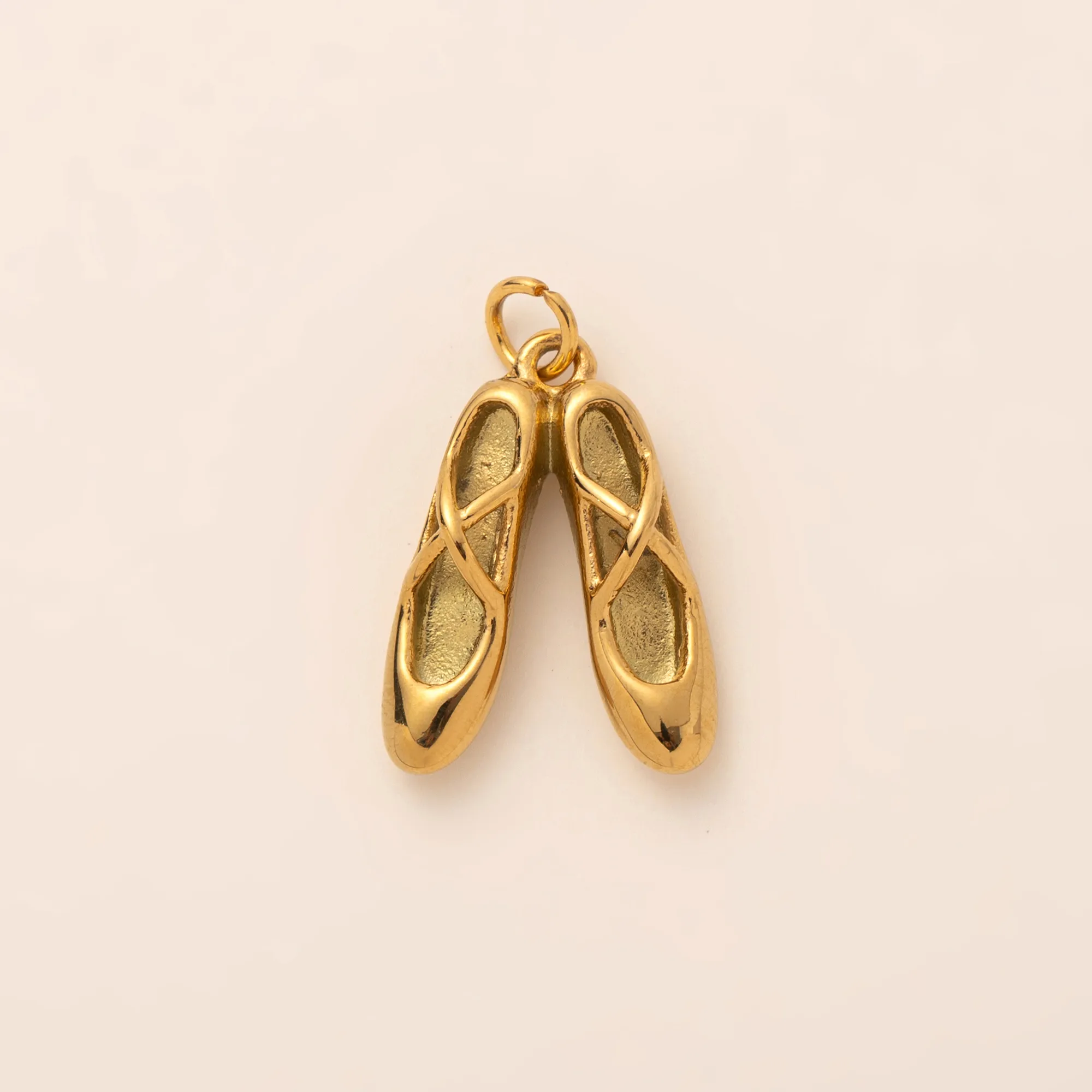 Vintage Style Classic Style Letter Ball Boots 304 Stainless Steel Zircon 18K Gold Plated Jewelry Accessories display picture 10