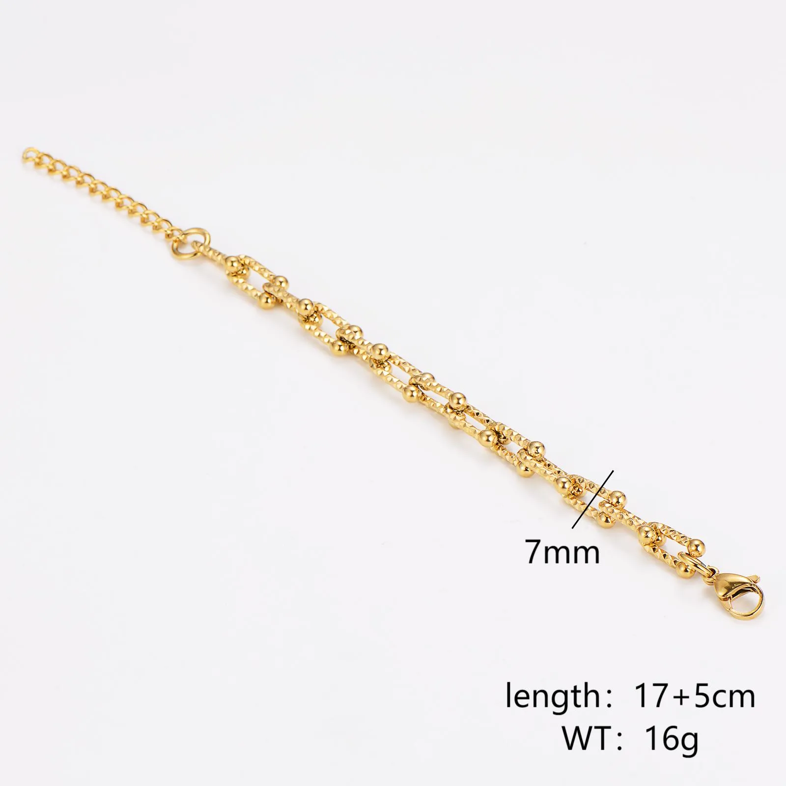 Simple Style Classic Style Geometric Solid Color 304 Stainless Steel Women's Bracelets display picture 1