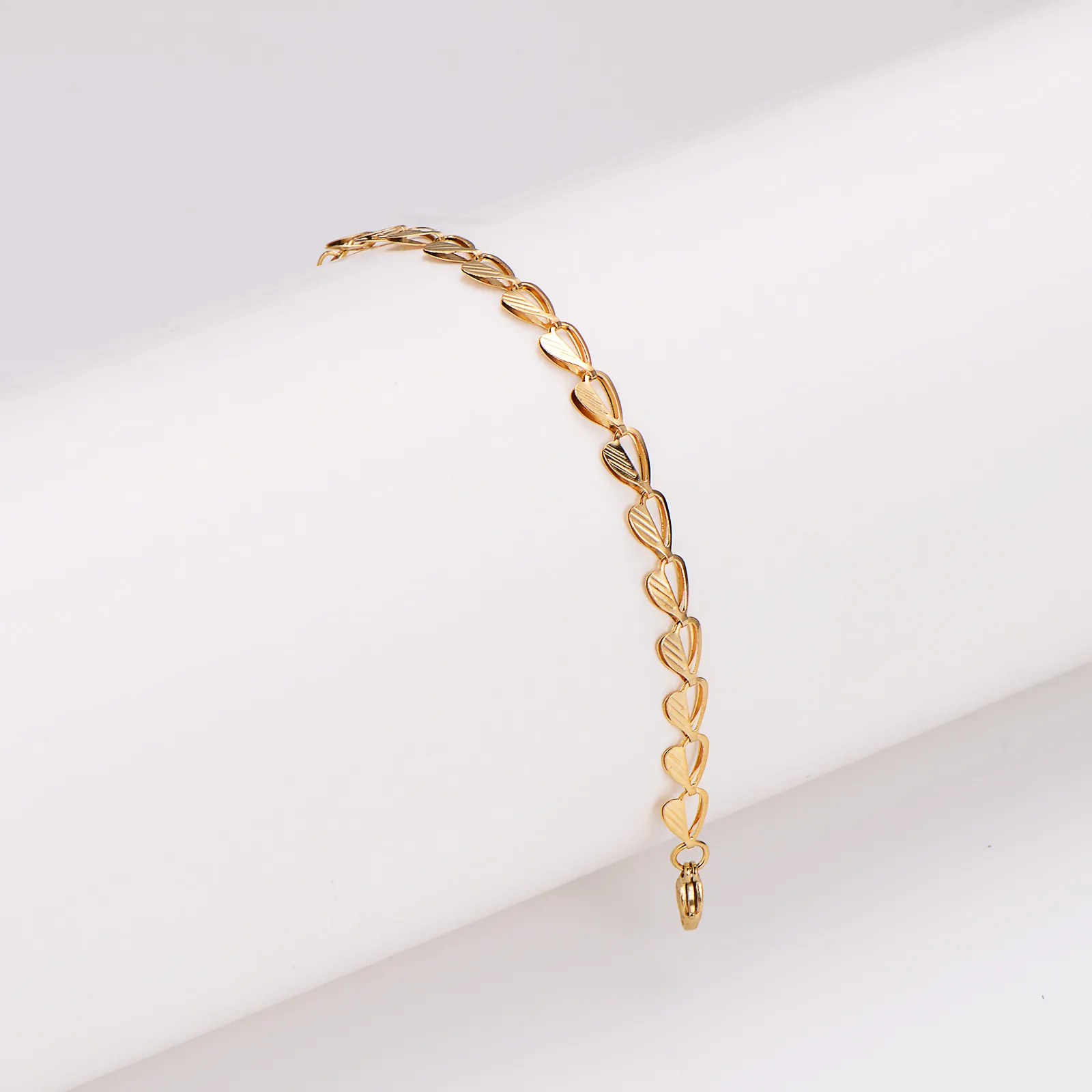 Simple Style Classic Style Geometric Solid Color 304 Stainless Steel Women's Men's Bracelets display picture 3