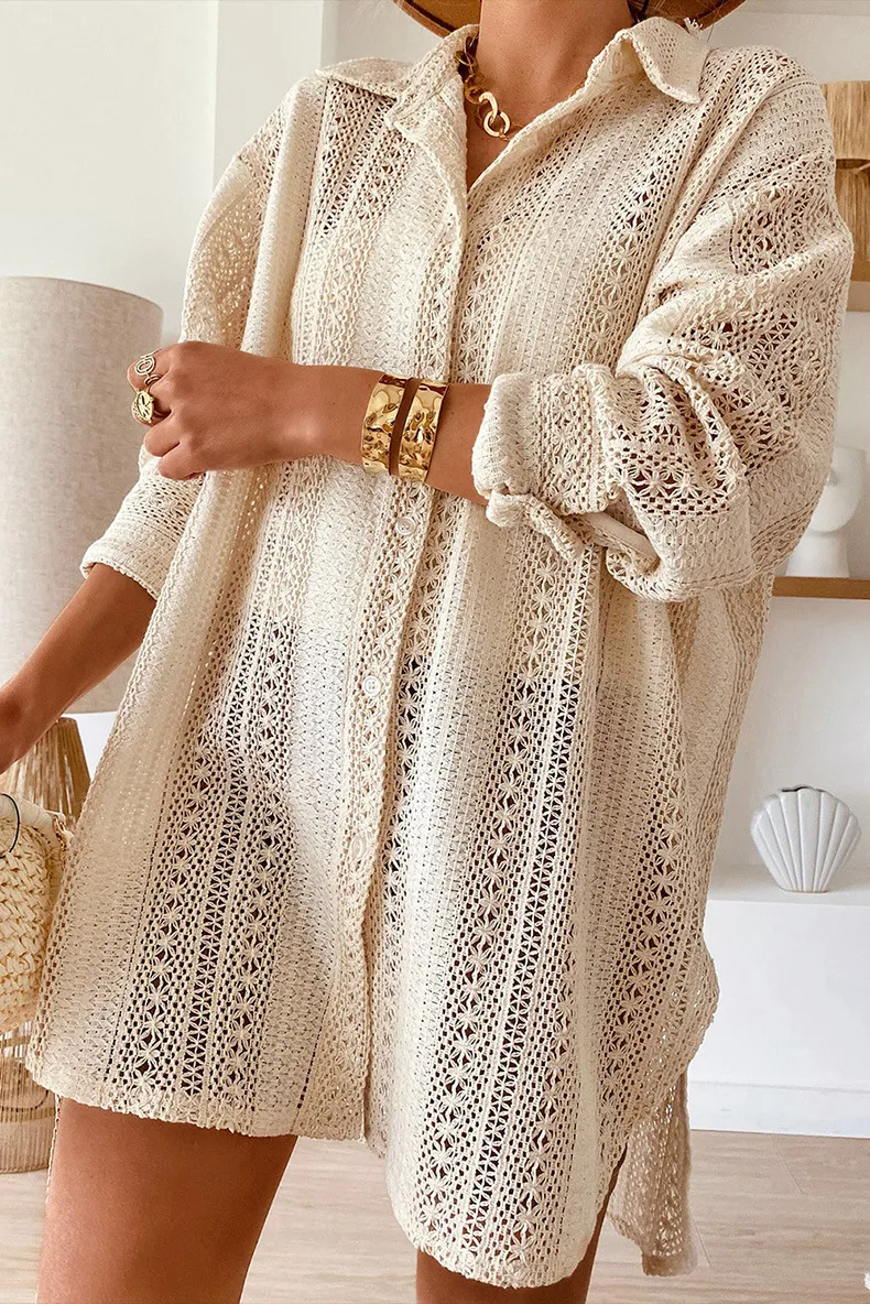 Women's Knitwear Long Sleeve Blouses Knitted Casual Elegant Solid Color display picture 1
