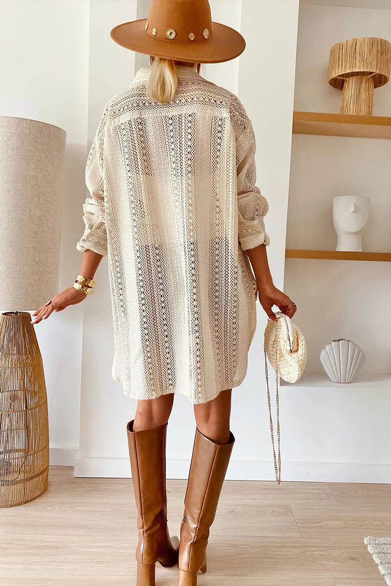Women's Knitwear Long Sleeve Blouses Knitted Casual Elegant Solid Color display picture 3