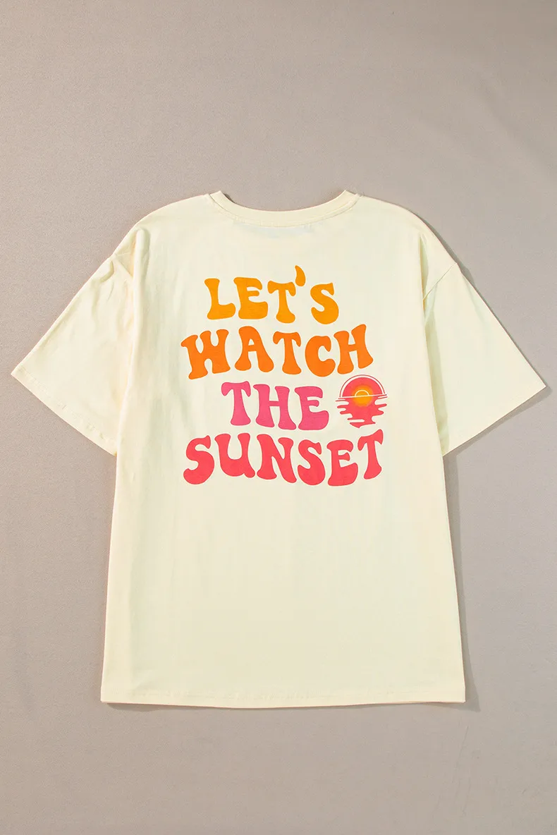 Women's T-shirt Short Sleeve T-Shirts Casual Letter display picture 4