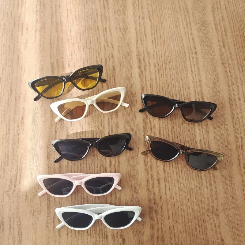 Casual Vacation Solid Color Pc Resin Cat Eye Full Frame Glasses display picture 3