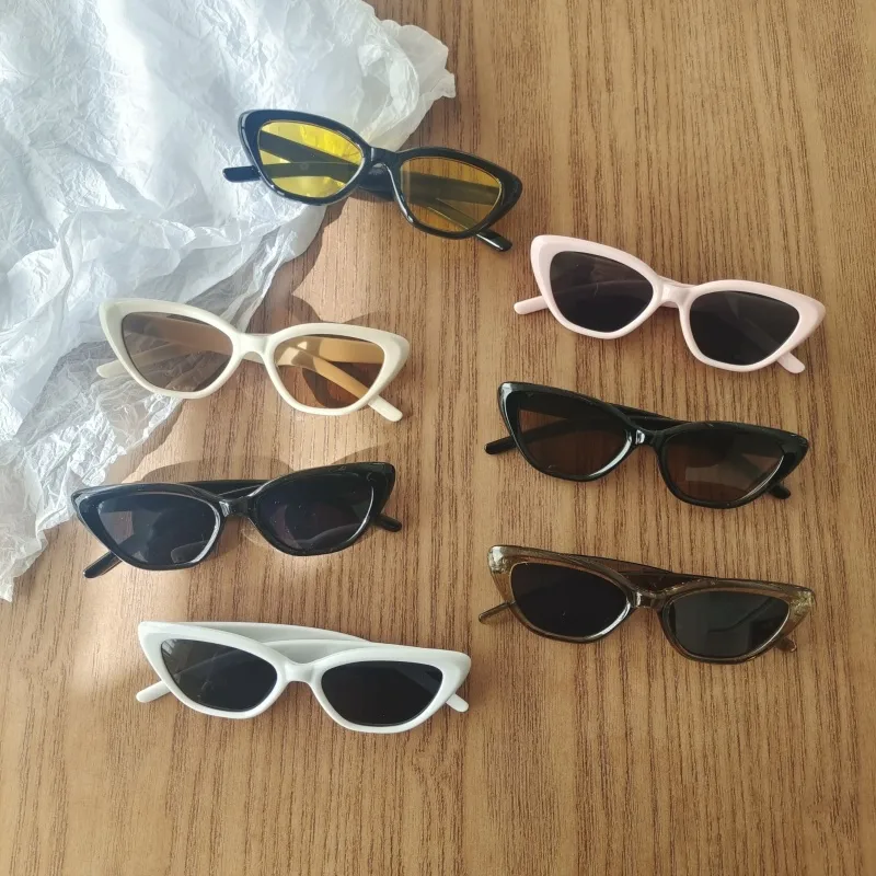 Casual Vacation Solid Color Pc Resin Cat Eye Full Frame Glasses display picture 2