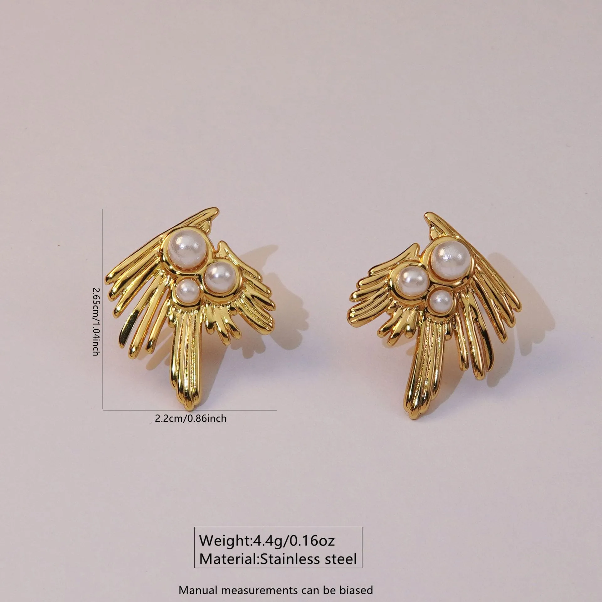 1 Pair Elegant Glam Heart Shape 304 Stainless Steel Ear Studs display picture 9