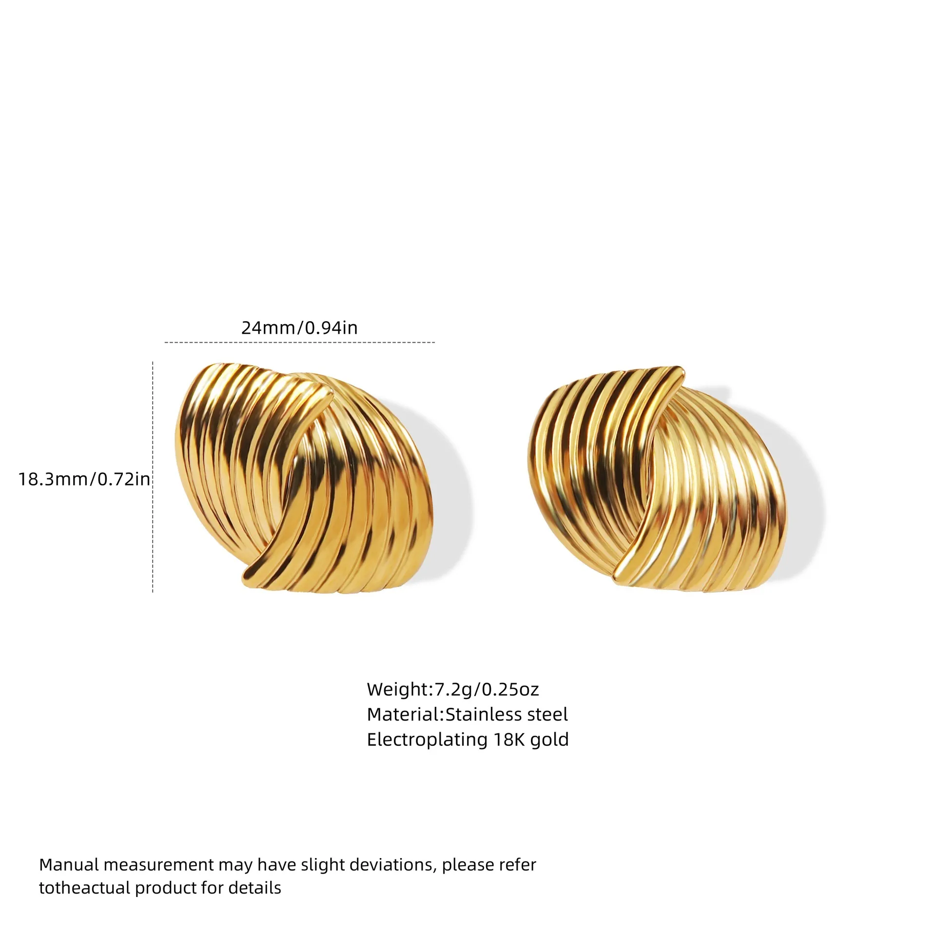 1 Pair Elegant Glam Heart Shape 304 Stainless Steel Ear Studs display picture 11