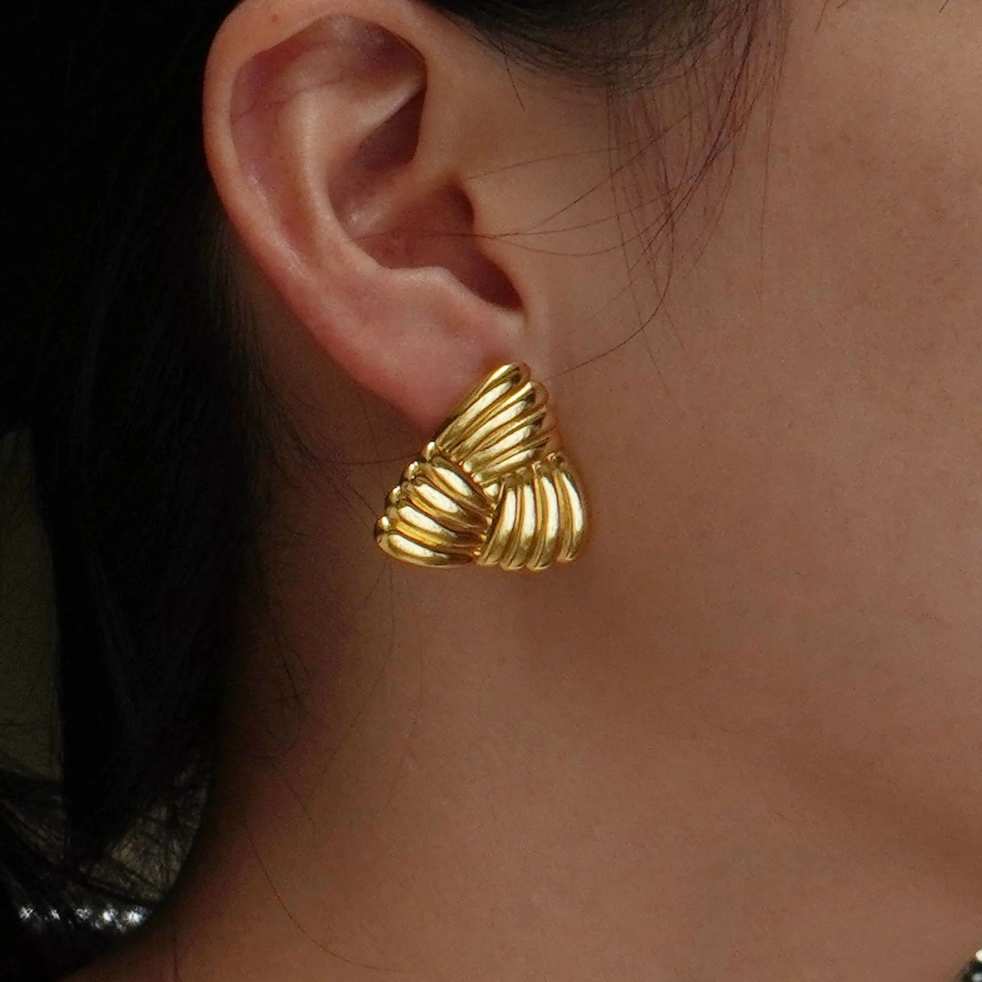 1 Pair Elegant Glam Heart Shape 304 Stainless Steel Ear Studs display picture 23