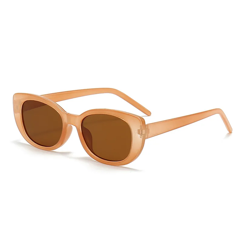Classic Style Geometric Leopard Ac Cat Eye Full Frame Glasses display picture 1