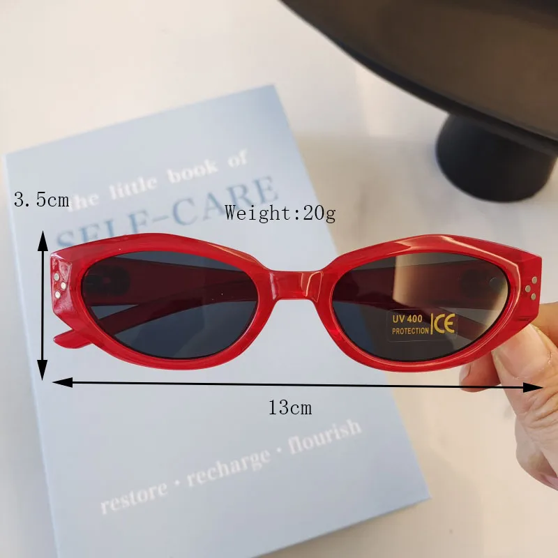 Casual Vacation Solid Color Pc Resin Cat Eye Full Frame Glasses display picture 8