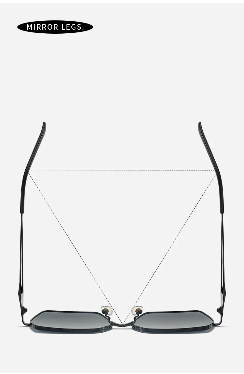 Modern Style Streetwear Sunglasses Pc Polygon Full Frame Glasses display picture 4