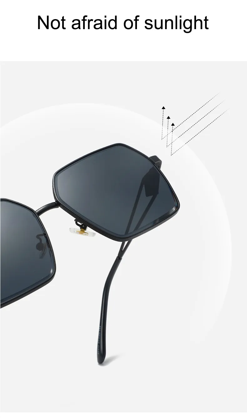 Modern Style Streetwear Sunglasses Pc Polygon Full Frame Glasses display picture 6
