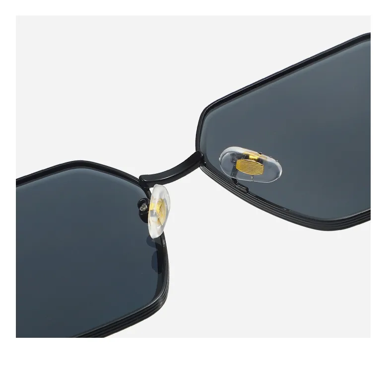 Modern Style Streetwear Sunglasses Pc Polygon Full Frame Glasses display picture 10