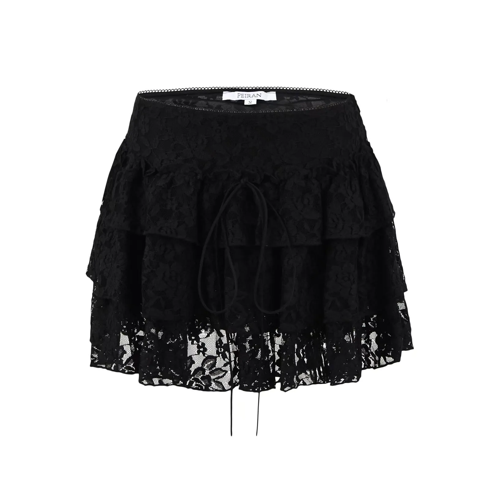 Women's Skirt Casual Sexy Drawstring Flower Short Mini Dress Holiday Daily display picture 2