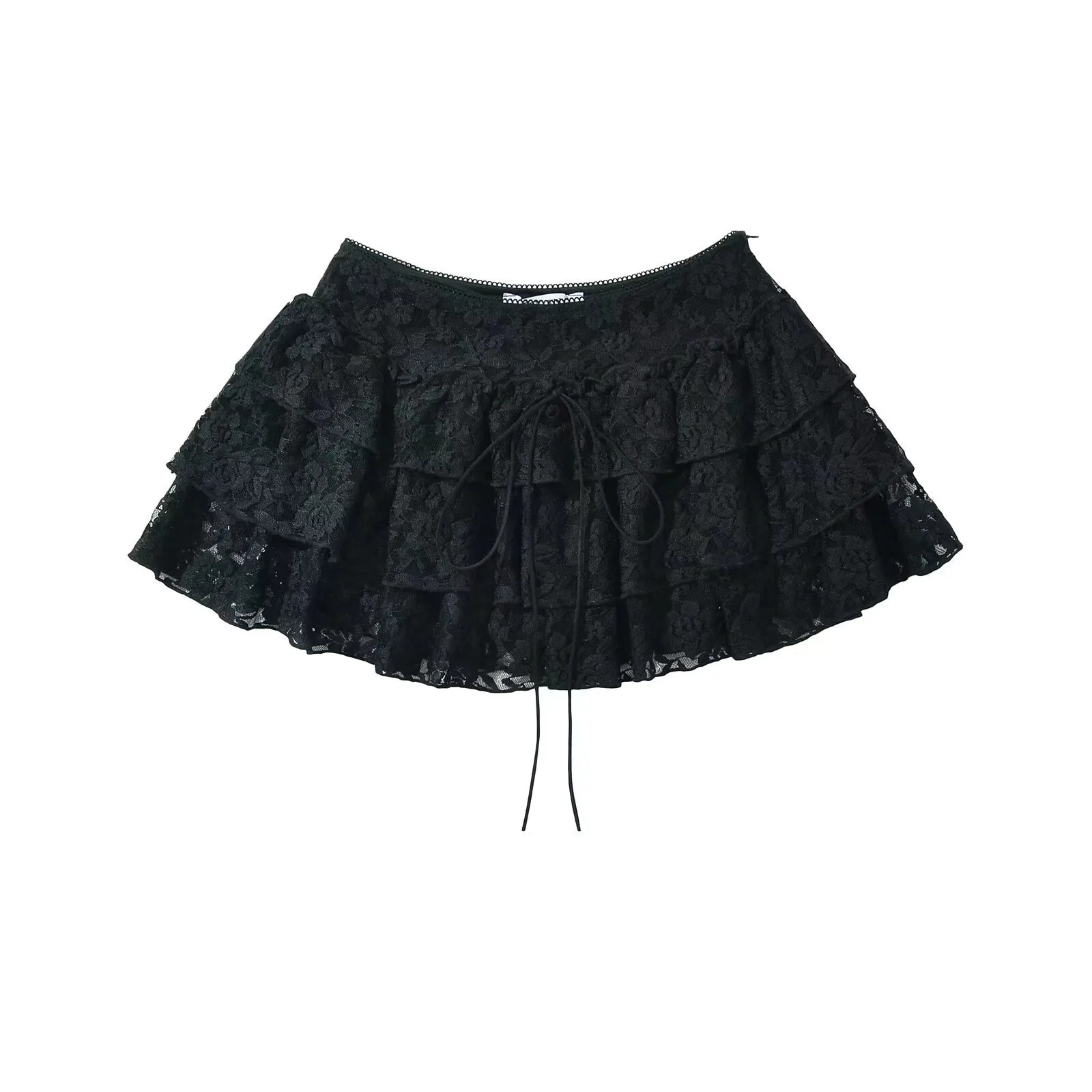 Women's Skirt Casual Sexy Drawstring Flower Short Mini Dress Holiday Daily display picture 3