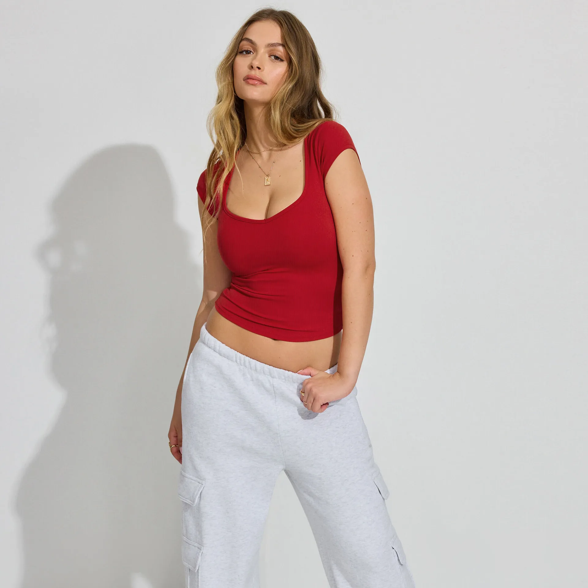 Women's Summer New Navel Short-sleeved T-shirt Sexy Spice Girls Slim-fit Slim Pullover Top display picture 6