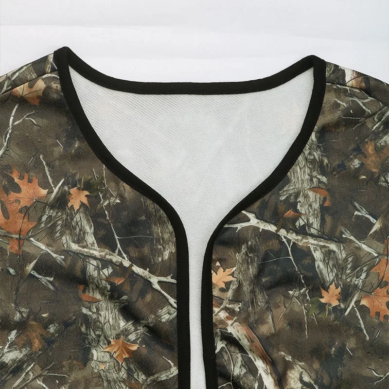 Women's Casual Maple Leaf Pocket Placket Jacket display picture 8
