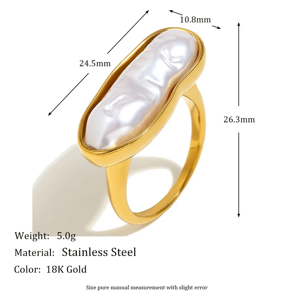 Casual Vintage Style Geometric 304 Stainless Steel 18K Gold Plated Women's Rings display picture 2