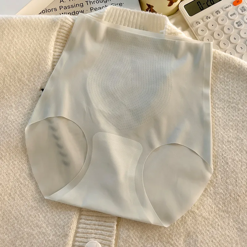 Solid Color High Waist Panties display picture 2