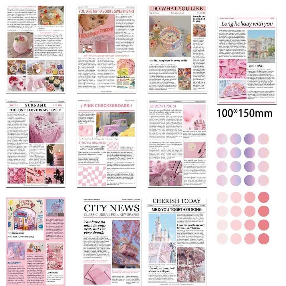 A Set Of 10 Sheets Castle Letter Daily Selfie Paper Card Cute Sweet display picture 7