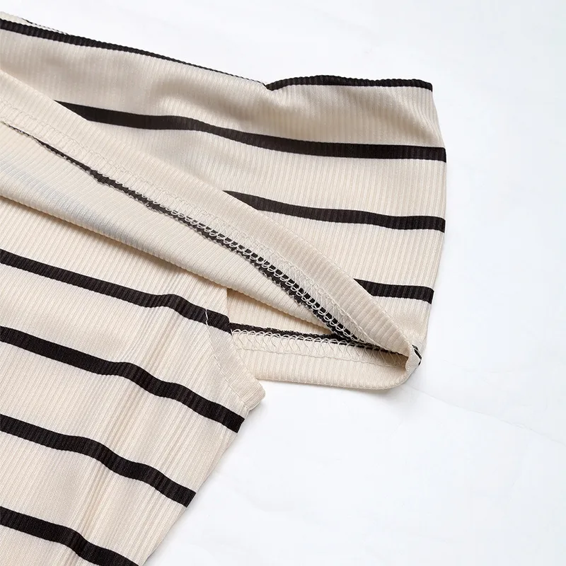 Women's T-shirt Long Sleeve T-Shirts Casual Elegant Simple Style Stripe display picture 8