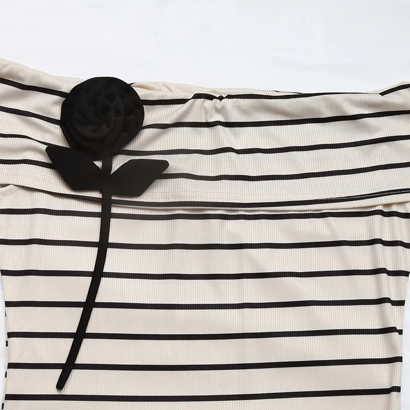 Women's T-shirt Long Sleeve T-Shirts Casual Elegant Simple Style Stripe display picture 10