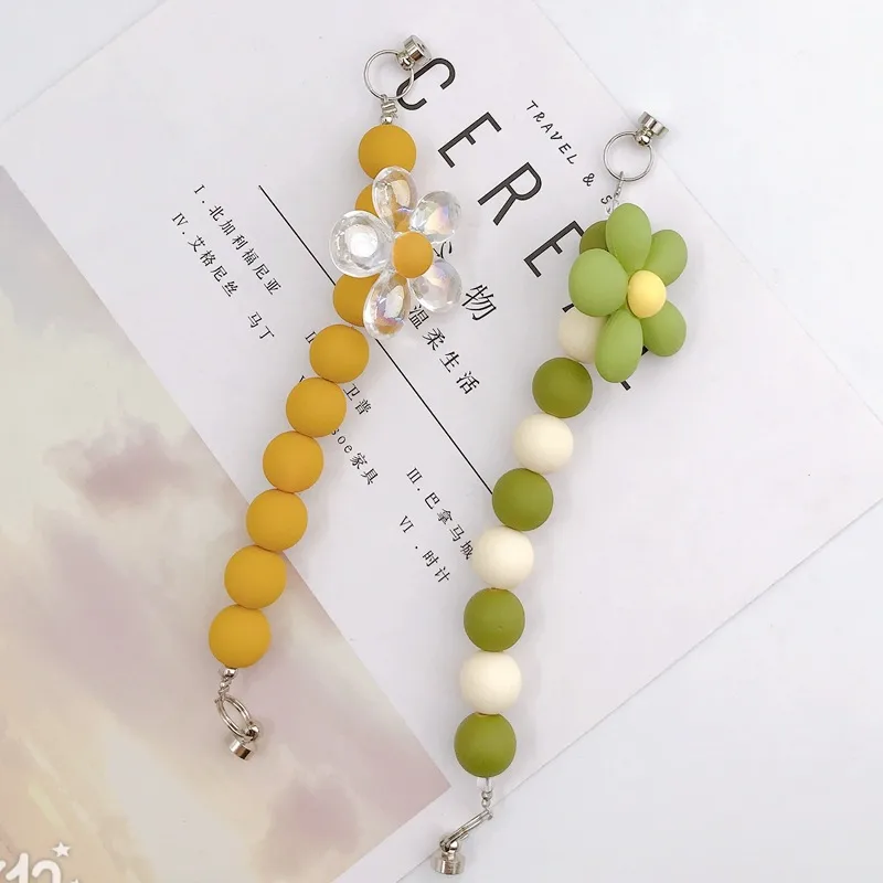 Arylic Flower Sweet Simple Style Mobile Phone Chain Phone Cases display picture 4