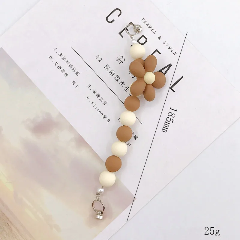 Arylic Flower Sweet Simple Style Mobile Phone Chain Phone Cases display picture 1