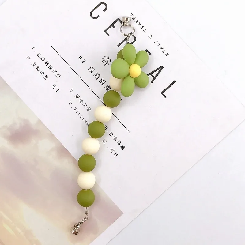Arylic Flower Sweet Simple Style Mobile Phone Chain Phone Cases display picture 5