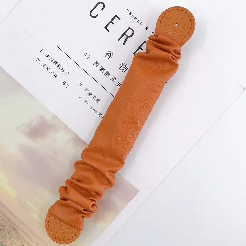 Pu Leather Solid Color Simple Style Wrist Strap Phone Cases display picture 5