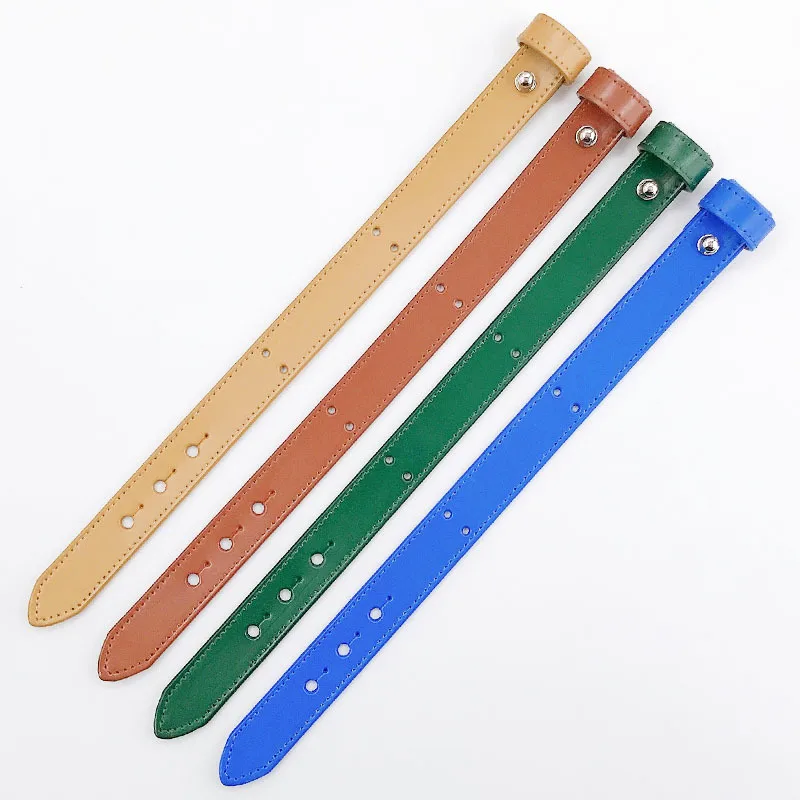 Leather Solid Color Simple Style Classic Style Wrist Strap Phone Cases display picture 3