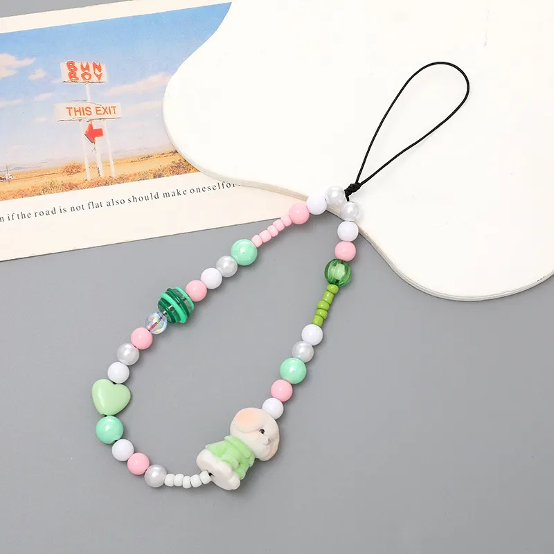 Arylic Cartoon Cute Mobile Phone Lanyard Phone Cases display picture 5