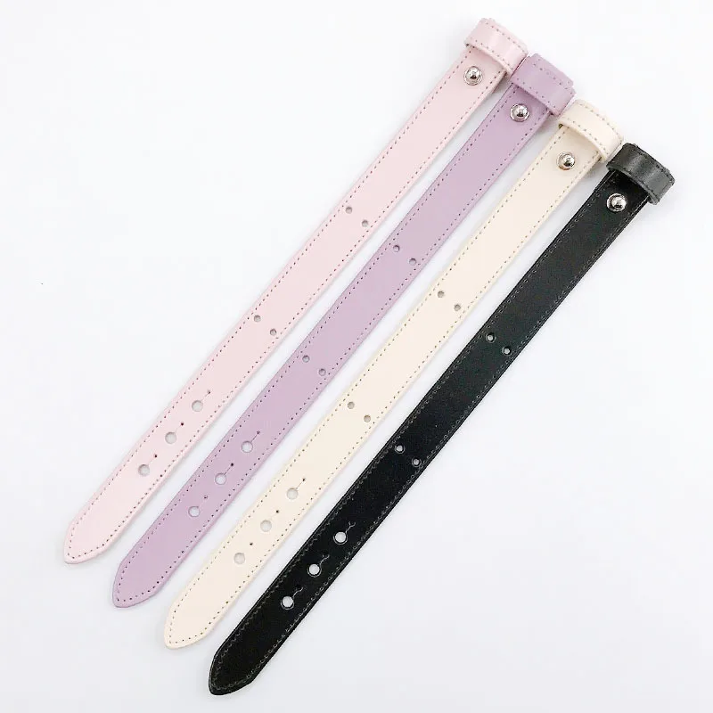 Leather Solid Color Simple Style Classic Style Wrist Strap Phone Cases display picture 2