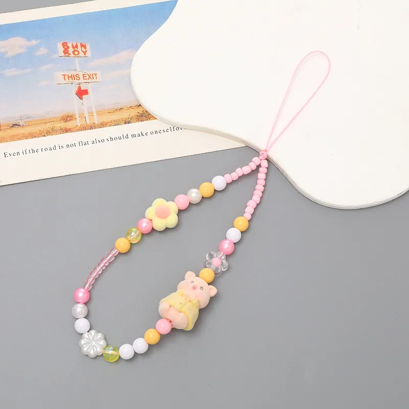 Arylic Cartoon Cute Mobile Phone Lanyard Phone Cases display picture 6