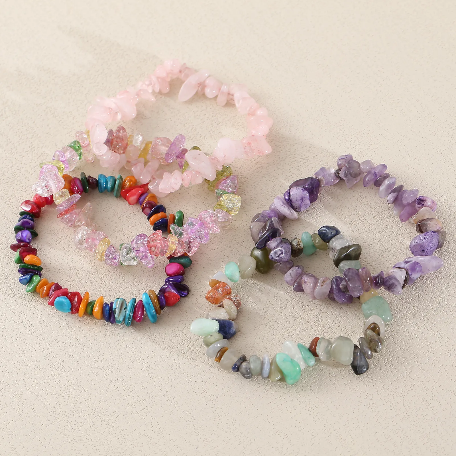 Vacation Bohemian Irregular Geometric Stone Gravel Women's Bracelets display picture 6