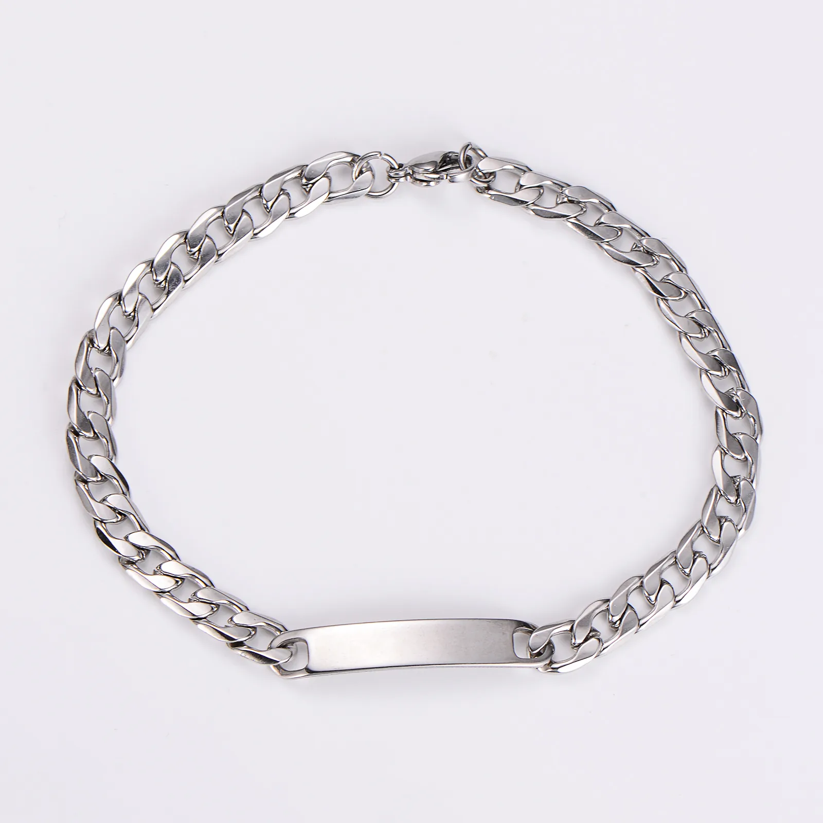 Casual Hip-Hop Round 304 Stainless Steel Women's Bracelets Necklace display picture 14