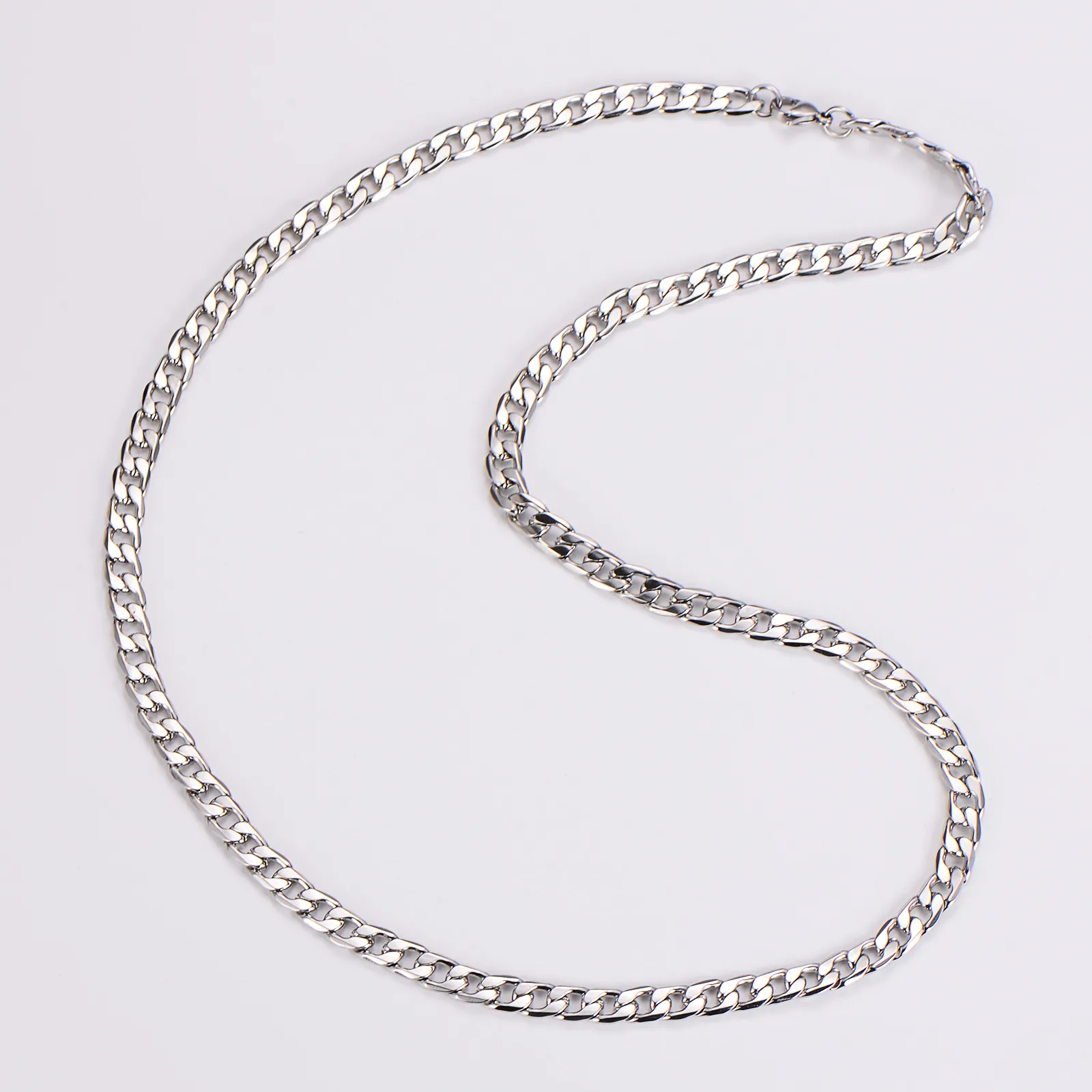 Casual Hip-Hop Round 304 Stainless Steel Women's Bracelets Necklace display picture 11