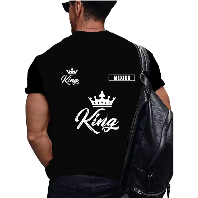 Men's American Flag Simple Style Round Neck Short Sleeve Loose Men's T-shirt display picture 4
