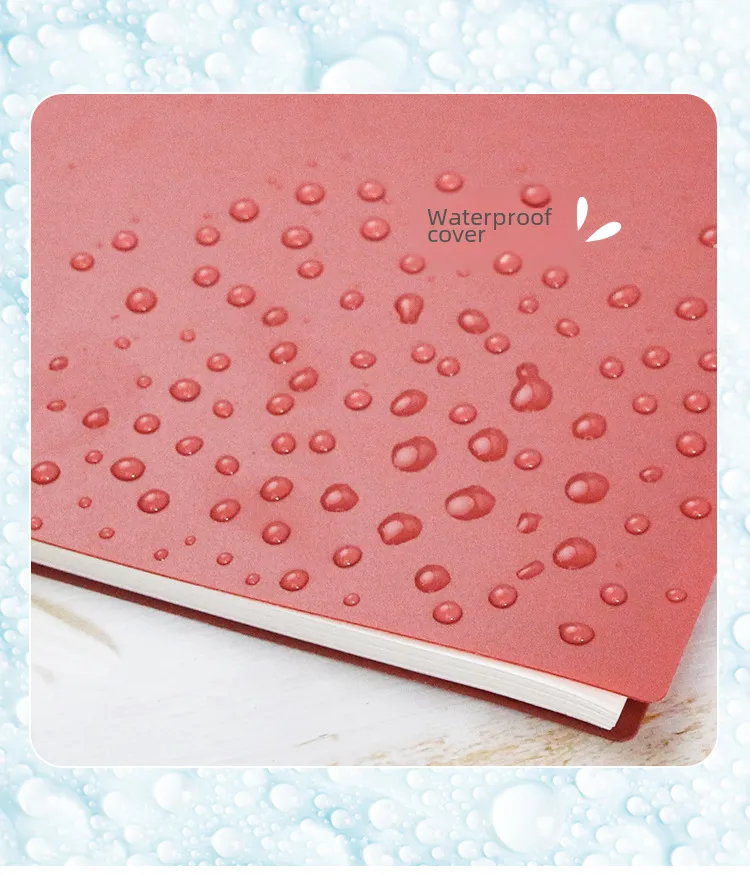 B5 Diy Self-made Plastic Cover Loose-leaf Notebook 26-hole A5 Frosted Pp Cover Office/cultural/notebook/notepad display picture 5