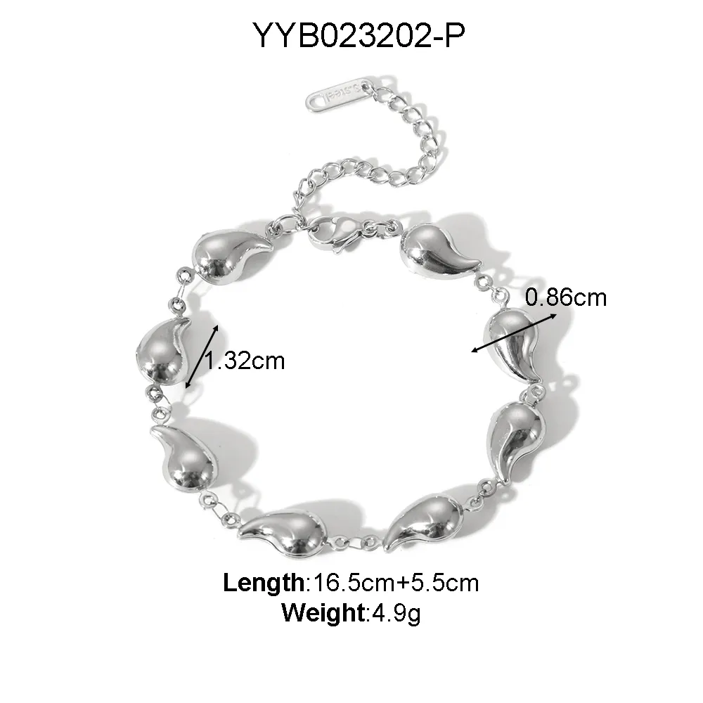 Casual Romantic Pastoral Starfish Conch Red Heart 304 Stainless Steel 18K Gold Plated Unisex Bracelets display picture 3