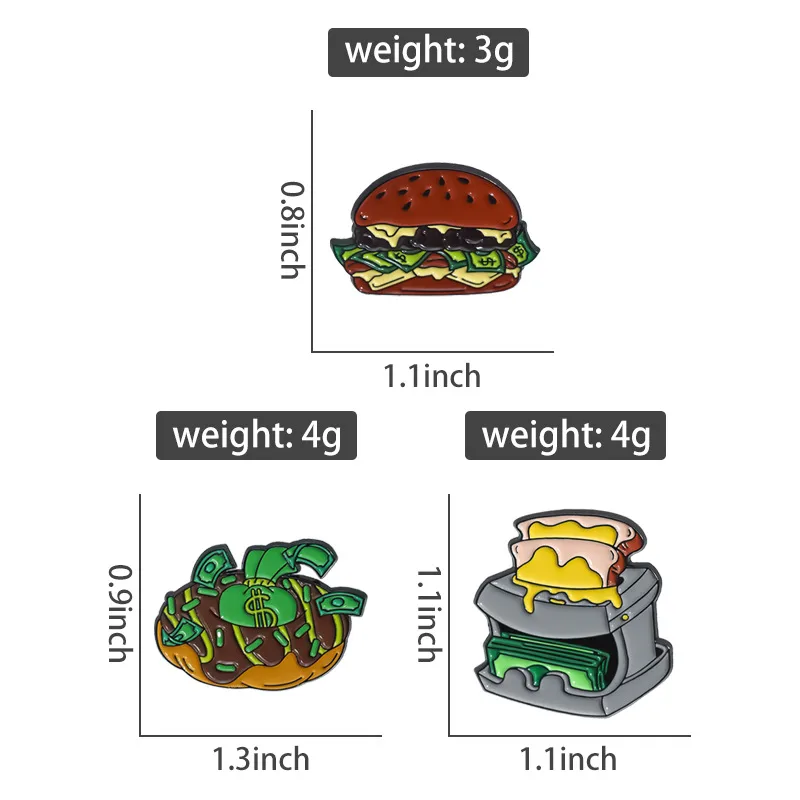 IG Style Geometric Alloy Plating Unisex Brooches display picture 1