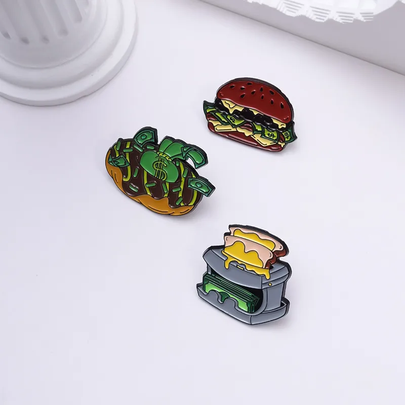 IG Style Geometric Alloy Plating Unisex Brooches display picture 4