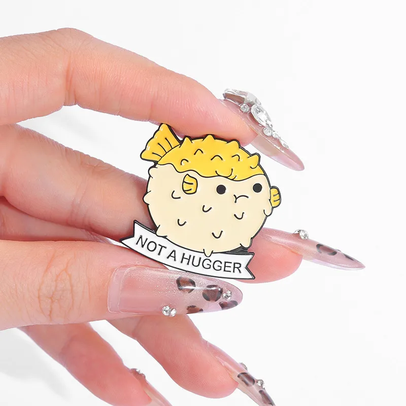 Cartoon Style Cute Cactus Hedgehog Frog Zinc Alloy Plating Unisex Brooches display picture 3