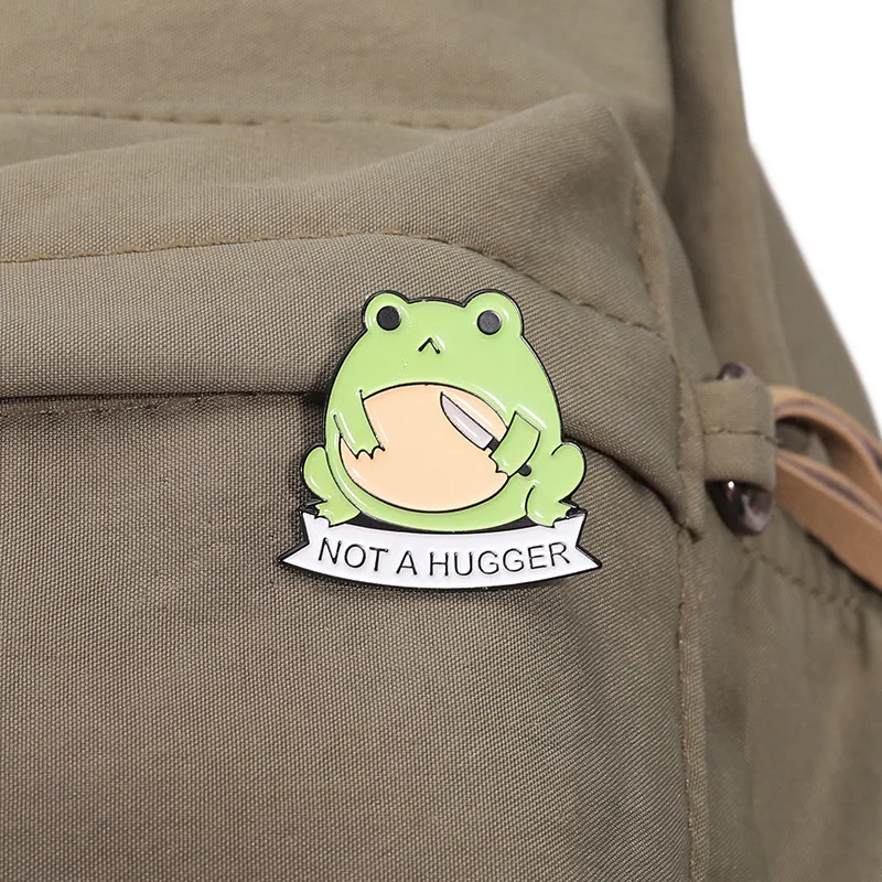 Cartoon Style Cute Cactus Hedgehog Frog Zinc Alloy Plating Unisex Brooches display picture 5
