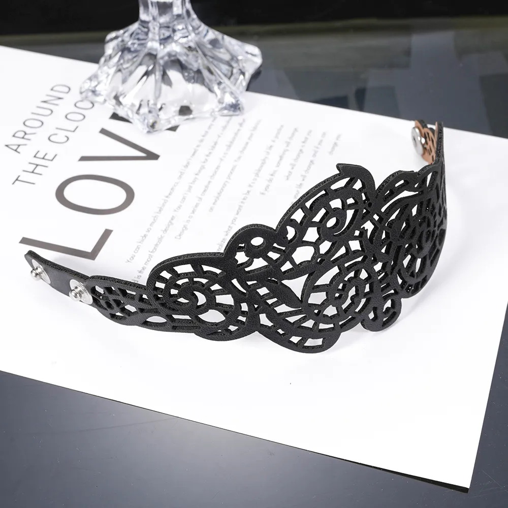Retro Novelty Geometric Pu Leather Men's Bangle display picture 10